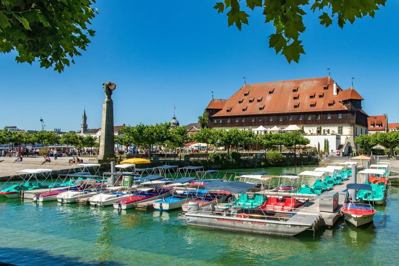 Bootsverleih Konstanzer Hafen — Bild 1